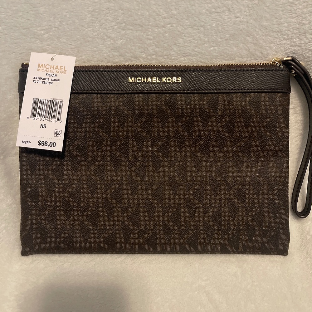 Michael Kors XL Zip Clutch